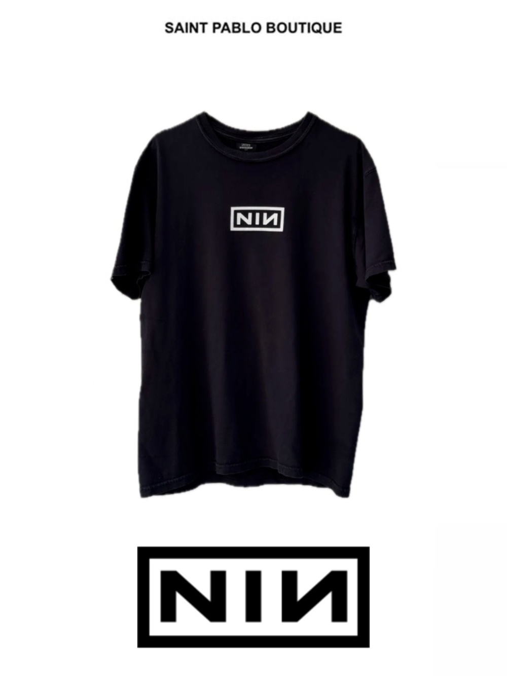 Vintage 90s Nine Inch Nails 'Sin' Shirt